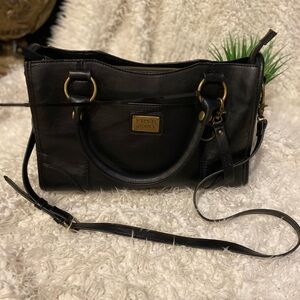 FRYE AND CO. Black Satchel Bag